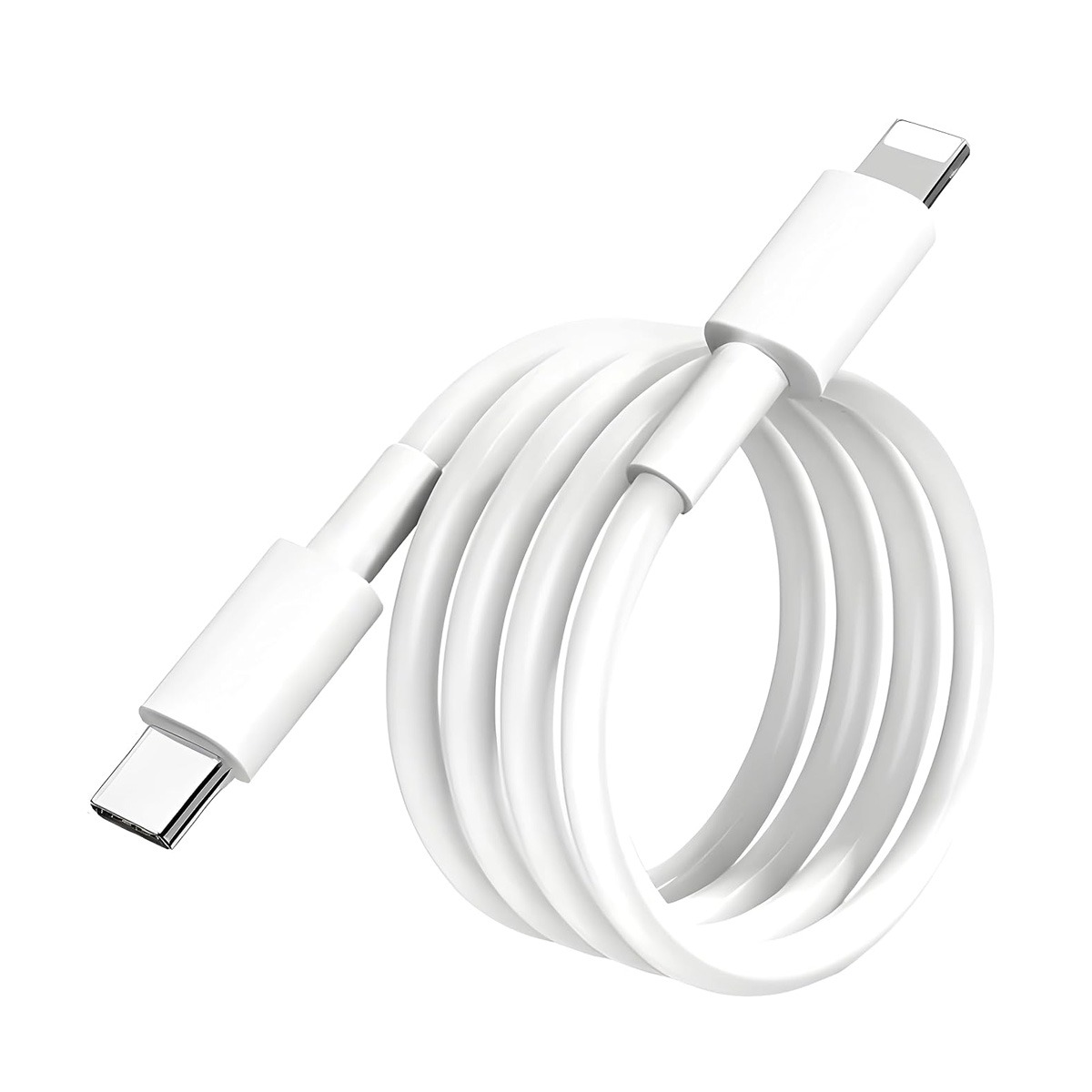 1 (14) USB-C to Lightning Connector Cable for iPhone, Fast Charging & PD Support for iPhone, Compatible with iOS Devices - Image 1