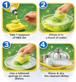 Dish Washer Liquid Fast Clean | Powerful Grease Removal with Advanced Formula - Image 4